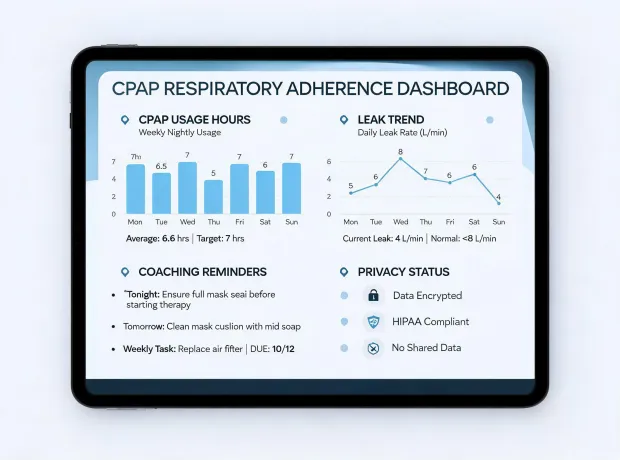 Connected care dashboard
