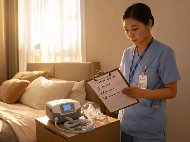 Home health visit