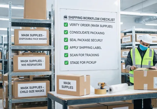 Efficient fulfillment area